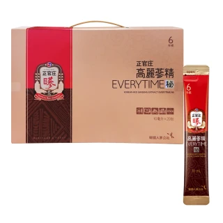 【正官庄】高麗蔘精EVERYTIME 秘20入/盒(效期至2024/03/02)