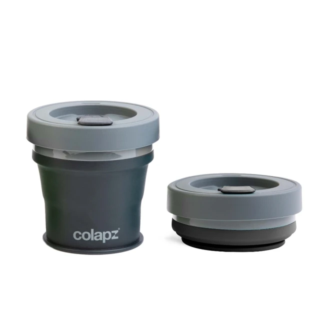 【Colapz】350ml 摺疊咖啡杯 石墨灰 COL-CUP350-GRE