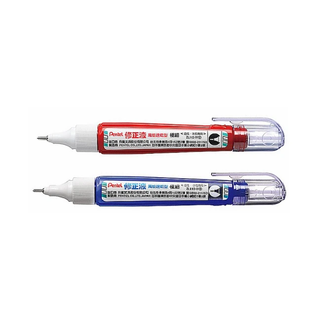 【Pentel 飛龍】萬能速乾型極細修正液 4.2ml /瓶 ZL112/ZL113