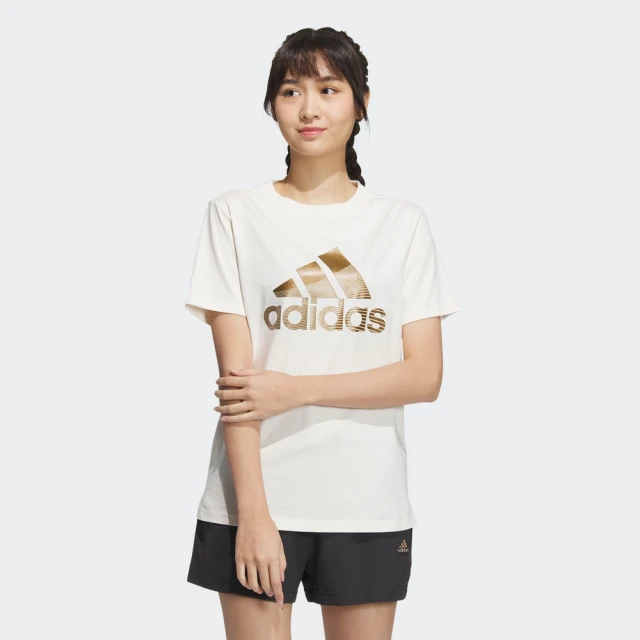 adidas 愛迪達【adidas 愛迪達】運動服 短袖上衣 女上衣 FOT GFX TEE(HY2846)