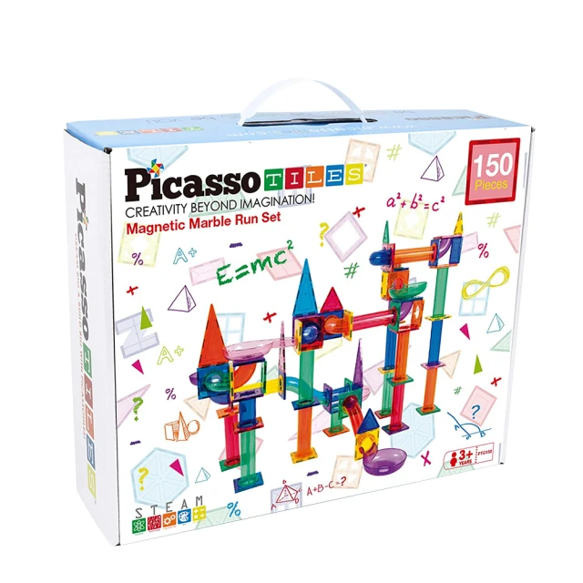 PicassoTiles 畢卡索 101片磁力片積木 經典組