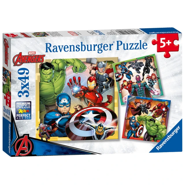 Ravensburger 維寶拼圖 復仇者聯盟 3*49片