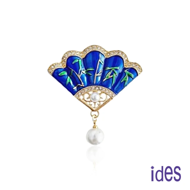 ides 愛蒂思 歐風彩寶系列設計款項鍊鎖骨鍊/復古時尚品牌