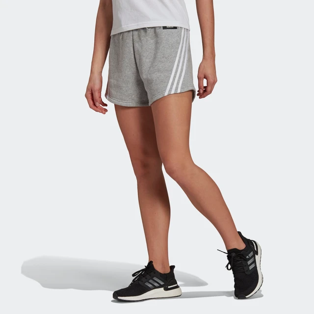 【adidas 愛迪達】運動服 短褲 女褲 W FI 3S SHORT(H57307)