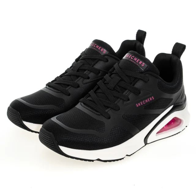 SKECHERS【SKECHERS】女鞋 休閒系列 TRES-AIR UNO(177420BLK)