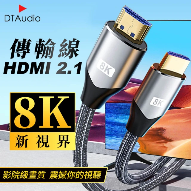 【聆翔】0.5米 真8K HDMI 2.1版(8K60Hz 4K120Hz 向下兼容 HDMI線 傳輸線 電視線 螢幕線)