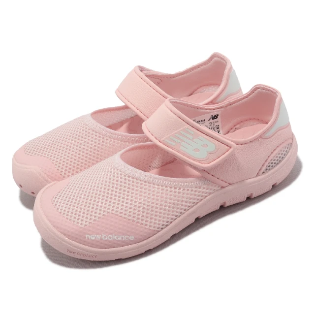 【NEW BALANCE】童鞋 208 V2 Sandal SA2 寬楦 粉紅 白 涼鞋 中童 小朋友 網布 NB(YO208SA2W)