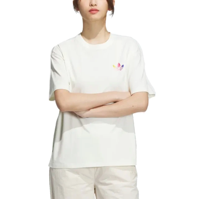 【adidas 愛迪達】圓領短袖T恤 LT TEE SS W 2 女 - IK8628