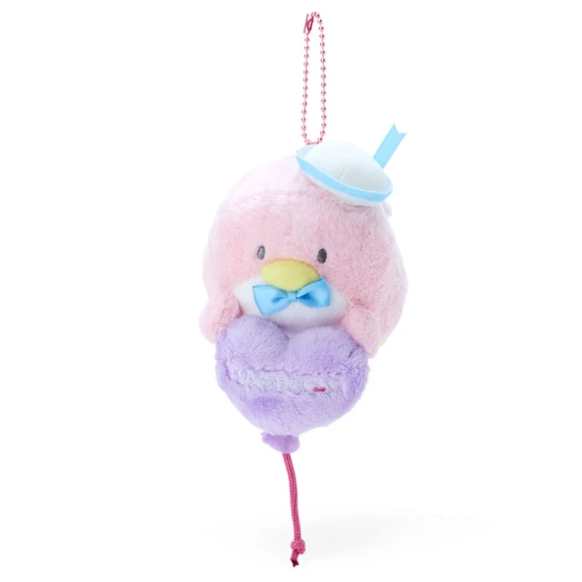 小禮堂【小禮堂】帕姆企鵝 絨毛玩偶吊飾 - 告白氣球(平輸品)