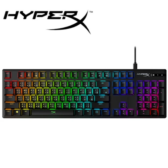 HyperXHyperX Alloy Origins 機械式電競鍵盤-清脆藍軸(4P5P0AY)