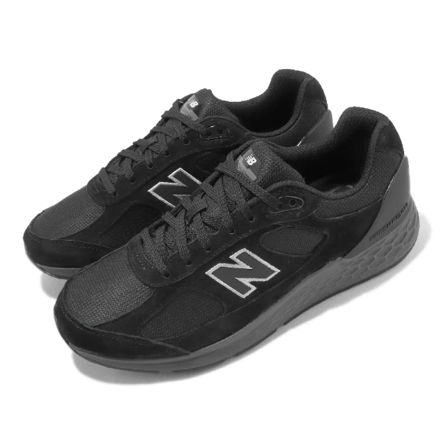 【NEW BALANCE】休閒鞋 Fresh Foam 1880 V1 2E 寬楦 男鞋 黑 銀 反光 緩震 運動鞋 NB(MW1880B12E)