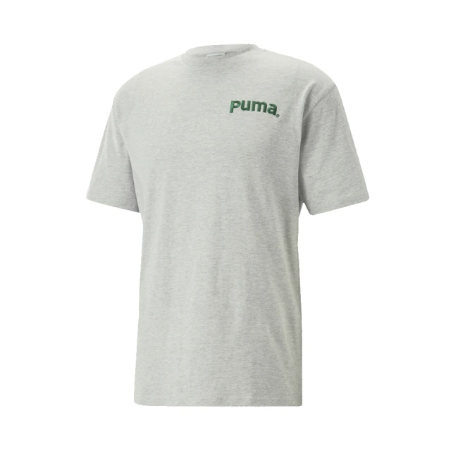 【PUMA】流行系列P.Team短袖T恤M 運動 休閒 短袖 圓領T 男 - 62248604
