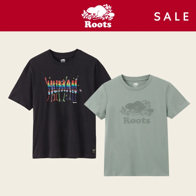 Roots【Roots】男女款 精選Roots 經典logo短袖上衣或下身(多款可選)