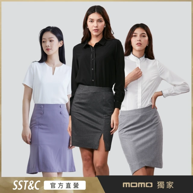 【SST&C】女士 設計款休閒短裙/長裙-多款任選(MOMO獨家)