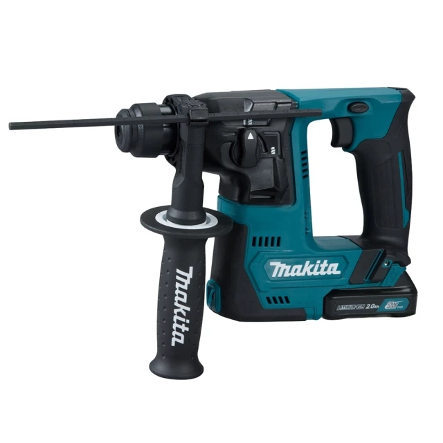 【MAKITA 牧田】HR140DSYE1 12V鎚鑽附四溝鑽尾組 12V 1.5A*2(HR140DSYE1)