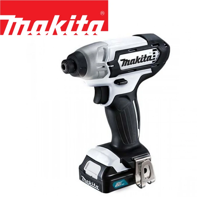 MAKITA 牧田 12V鋰電衝擊起子機-白色-雙電2.0AH(TD110DSAEW)