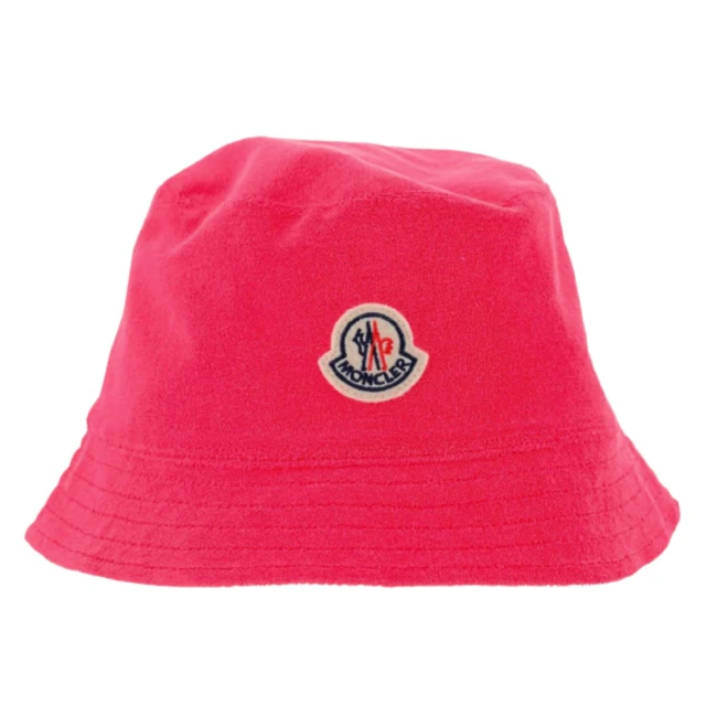 MONCLERMONCLER 新款 品牌 LOGO 雙面漁夫帽-紫紅色(S號)