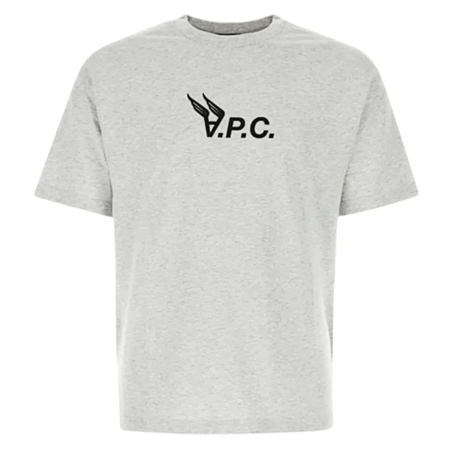 APCAPC 新款 男款 品牌LOGO 短袖T恤-灰色(S號、M號、L號)