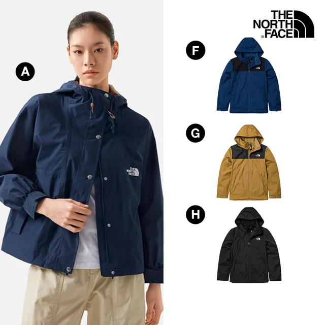 The North Face 人氣新品-男女經典防水透氣連帽衝鋒衣(多款可選)