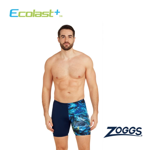ZoggsZoggs 男性《風暴藍彼得》 運動五分泳褲(游泳/海邊/比賽/競賽/訓練/鐵人/三鐵)