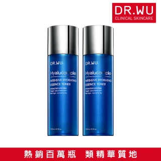 【DR.WU 達爾膚】買1送1★玻尿酸保濕精華化妝水150ml_2入