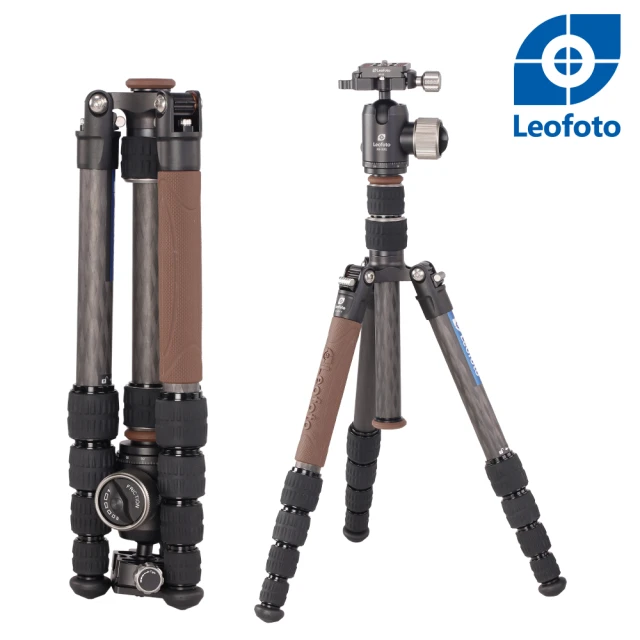 Leofoto 徠圖 LS-224C+LH-25R四節碳纖維