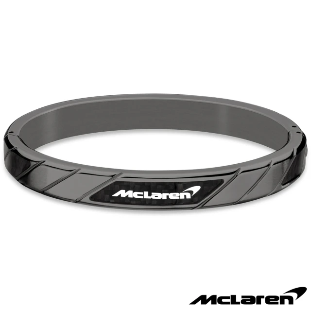 McLaren 邁拉輪 頂級英國超跑不銹鋼碳纖維手環(MG0113 65x52mm)