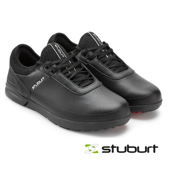 stuburtstuburt 英國百年高爾夫球科技防水練習鞋 男鞋 EVOLUTION CASUAL SBSHU1299(黑色)