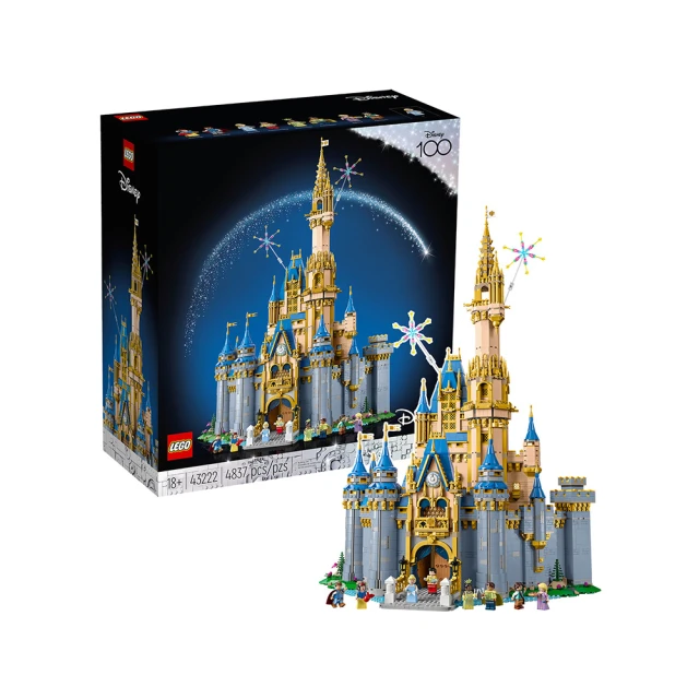 LEGO 樂高 積木 Disney Castle 迪士尼城堡 迪士尼100周年 43222(代理版)