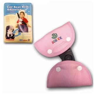 【SCHICK 舒適牌】70802兒童安全帶調整器(粉紅色)