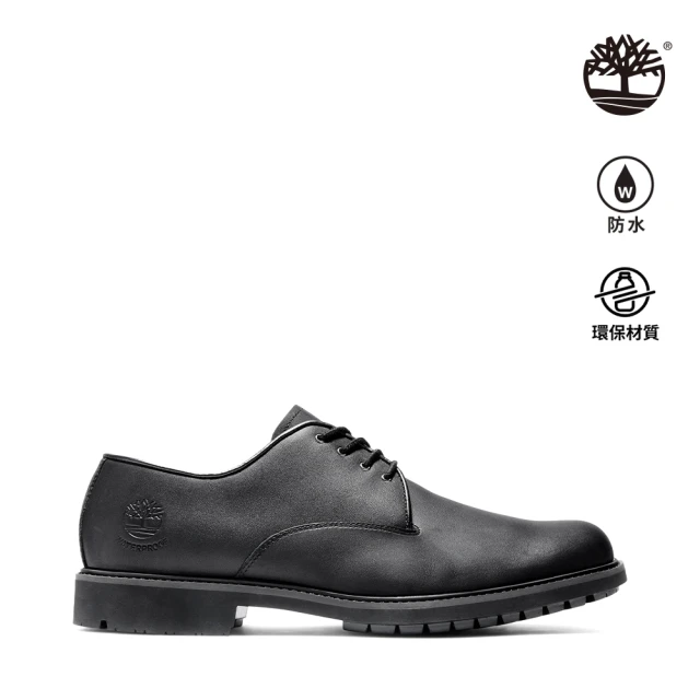 Timberland 男款黑色磨砂革健行靴(A1ZPU015