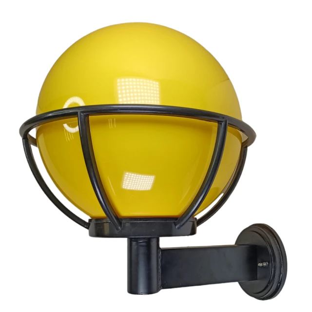 彩渝 300MM PMMA 壁燈(戶外球形壁燈 球形燈罩 階梯燈 洗牆燈 可搭LED)