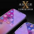 iPhone X XS保護貼9H鋼化手機膜 防窺 藍紫光(3入 iPhoneXS手機殼 iPhoneX手機殼)