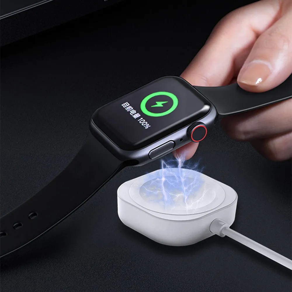 【YUNMI】Apple Watch 手錶無線充電器 蘋果手錶充電器 磁性充電線(支援iWatch SE/8/7/6/5/4/3/2/1)