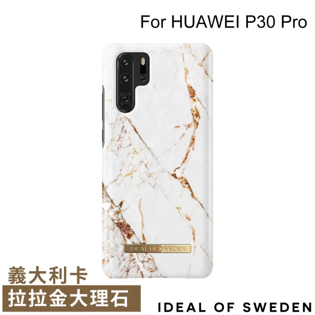 iDeal Of Sweden 華為 HUAWEI P30 Pro 6.47吋 北歐時尚瑞典流行手機殼(義大利卡拉拉金大理石)