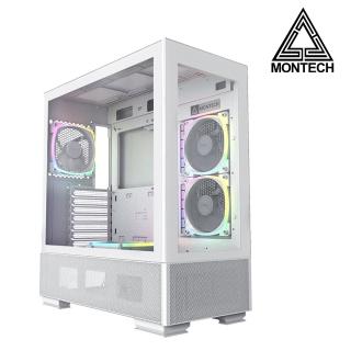 【MONTECH】SKY TWO 玻璃透側 ATX機殼 白