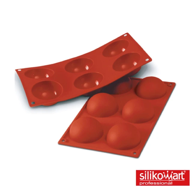 【silikomart】6連半球模(義大利製 巧克力 冰模 矽膠模)