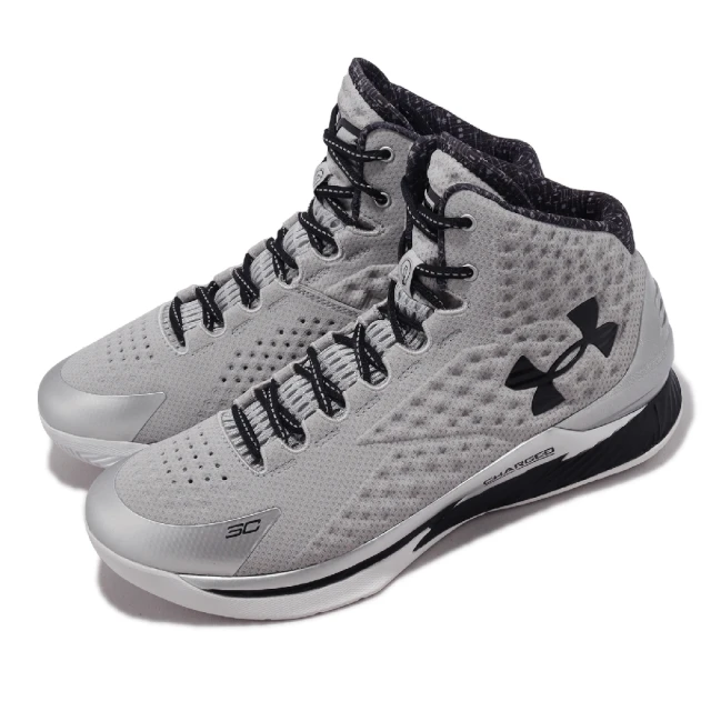 UNDER ARMOURUNDER ARMOUR 籃球鞋 Curry 1 BHM 男鞋 灰 銀 運動鞋 黑人歷史月 UA(3026279100)