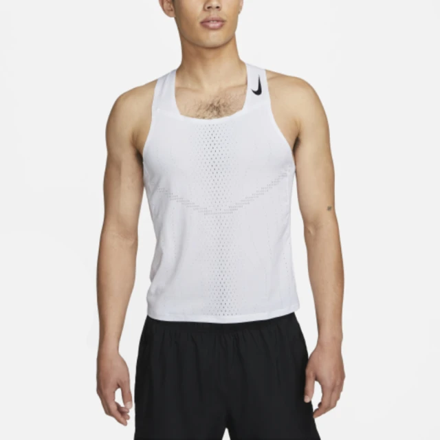 NIKE 耐吉NIKE 耐吉 背心 男款 運動背心 慢跑 AS M NK DFADV AROSWFT SINGLET 白 DM4625-100