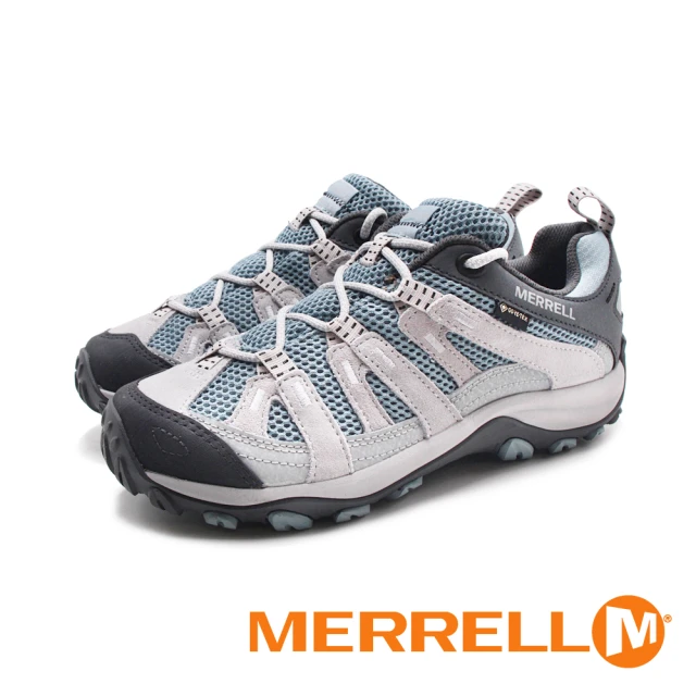 MERRELLMERRELL 女 ALVERSTONE 2 GTX 郊山健行低筒登山鞋 女鞋(灰藍)
