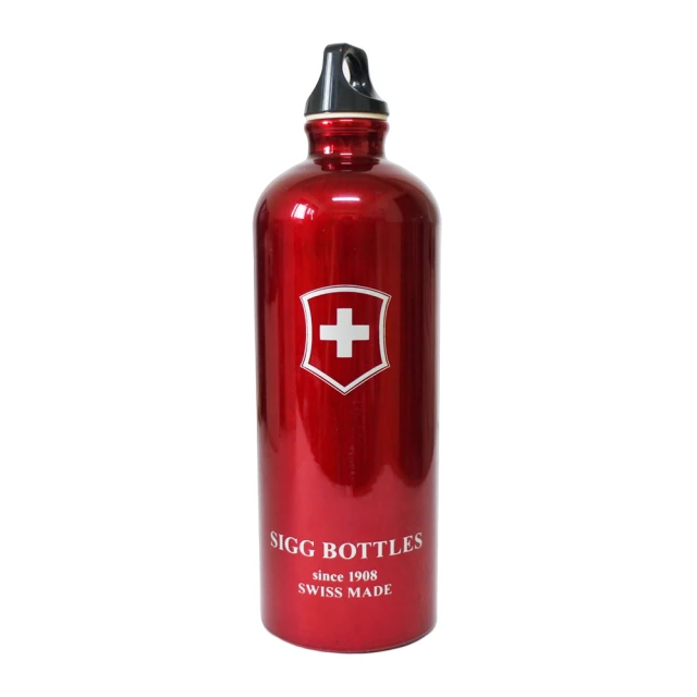 SIGG 瑞士百年 旅行家經典鋁瓶 隨身瓶 輕量水瓶 運動水瓶 600ml 火紅(福利品)