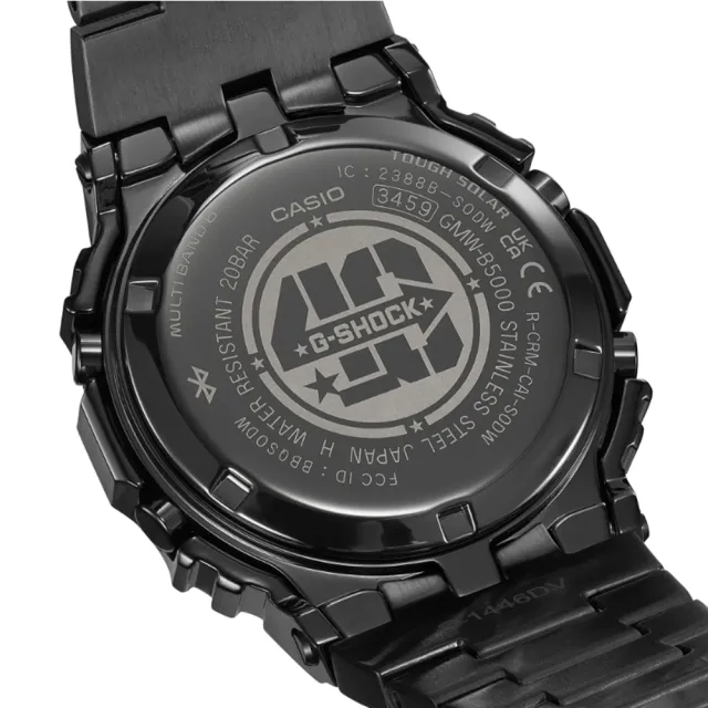 CASIO 卡西歐】G-SHOCK 40週年限定電波藍牙太陽能電力全金屬塗鴉藝術家