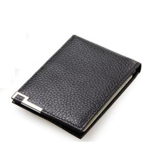 【米蘭精品】現貨+預購 短夾真皮牛皮錢包(經典商務男包情人節生日父親節禮物bm79)