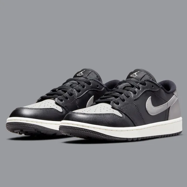 NIKE 耐吉 Air Jordan 1 Low Golf Shadow 影子 黑灰 男鞋 男女段 DD9315-001(Air Jordan 1)