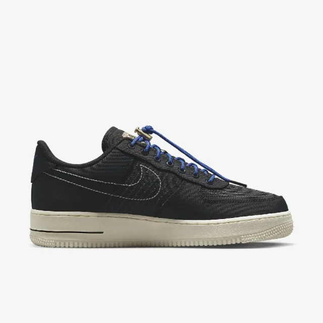 NIKE 耐吉】休閒鞋Air Force 1 07 LV8 黑白男鞋AF1 刺繡MOVING CO