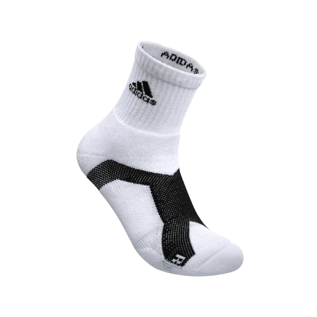 adidas 愛迪達adidas 愛迪達 襪子 P3.1 Explosive Mid 男女款 白 黑 X型包覆 中筒襪 運動襪 愛迪達(MH0007)