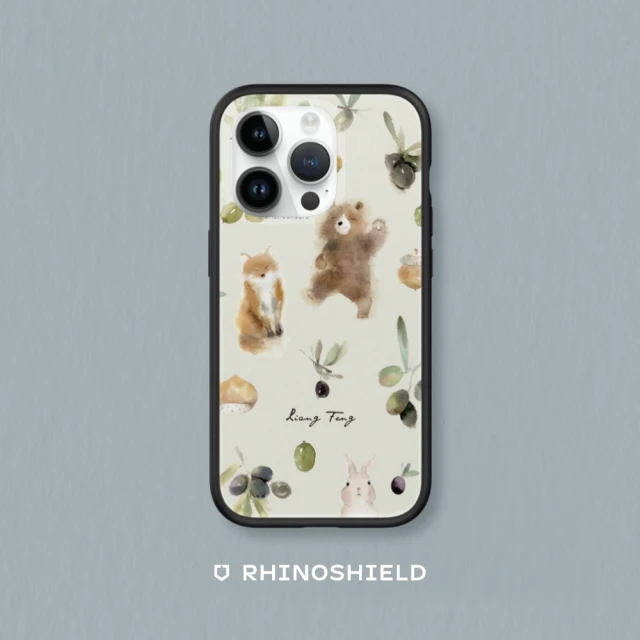 RHINOSHIELD 犀牛盾 iPhone X/Xs/XR/Xs Max系列 Mod NX手機殼/涼丰系列-橄欖與動物們(涼丰)