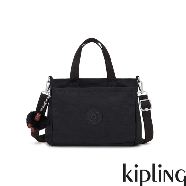 KIPLINGKIPLING 率性曜石黑多袋手提包-KANAAN