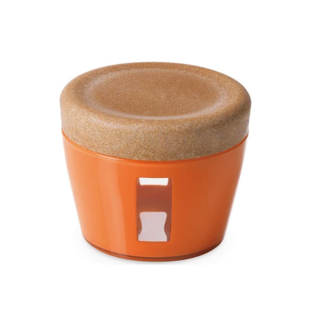 OMADA 生活密封儲物罐 橘色 0.5L(防潮罐、儲物罐、密封罐)