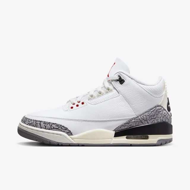 NIKE 耐吉】AIR JORDAN 3 RETRO WHITE CEMENT REIMAGINED 白水泥男鞋